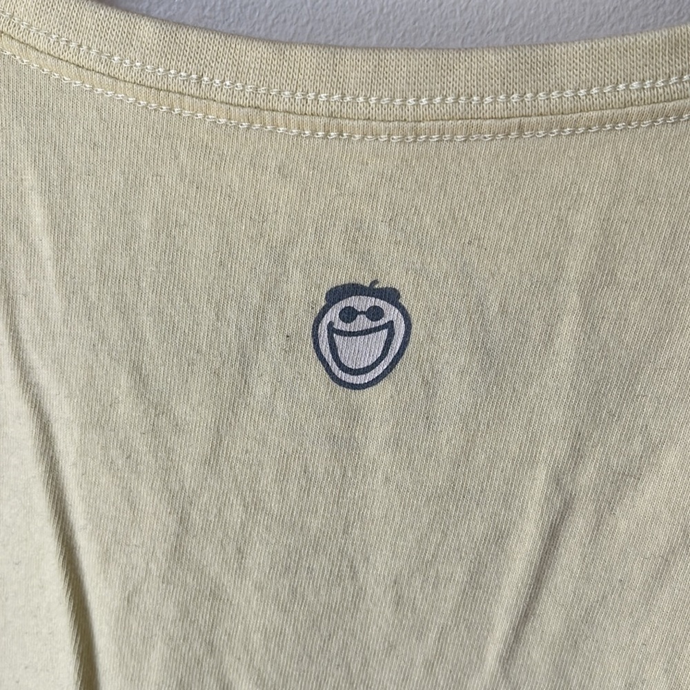 Yellow Life is Good v-neck t-shirt - Picture 5 of 10